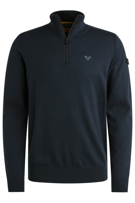 PME legend half zip collar cotton